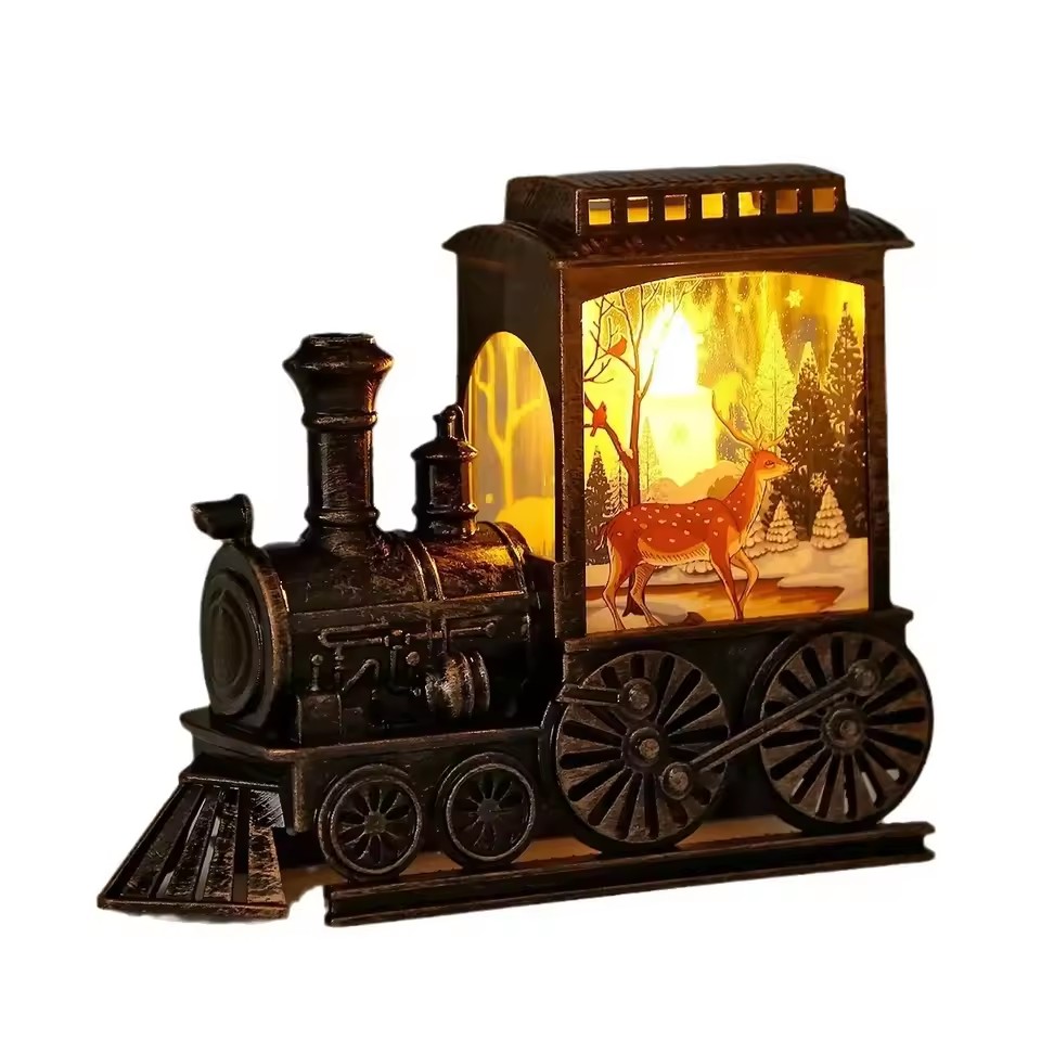 Outdoor Lighting Battery Operated - Luci Notturne LED Vintage a Forma