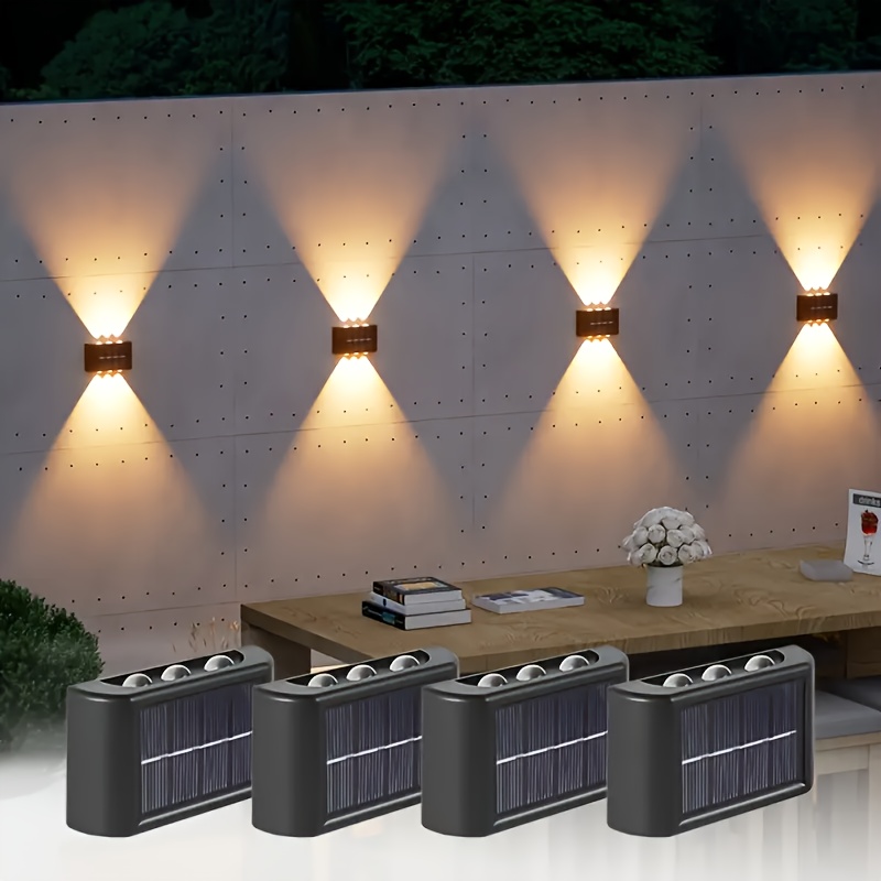 Outdoor Lighting For Garden - Lampada Solare LED da Esterno Impermeabile,