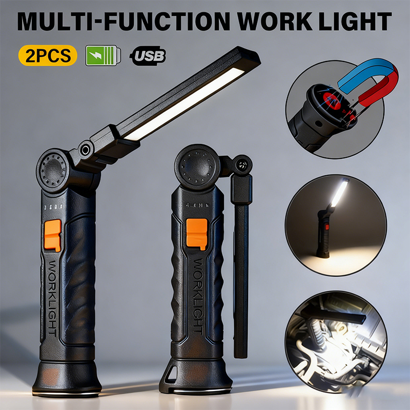 Outdoor Lighting Battery - Torcia portatile a LED COB Lampada