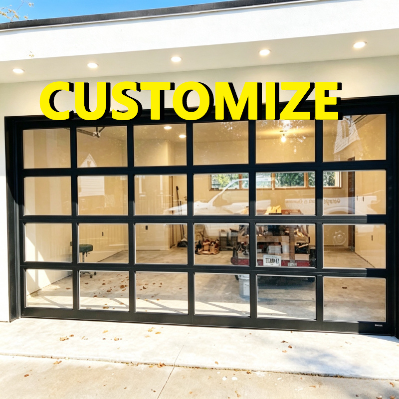 Outdoor Lighting For Garden - Porta Sezionale per Garage in Alluminio