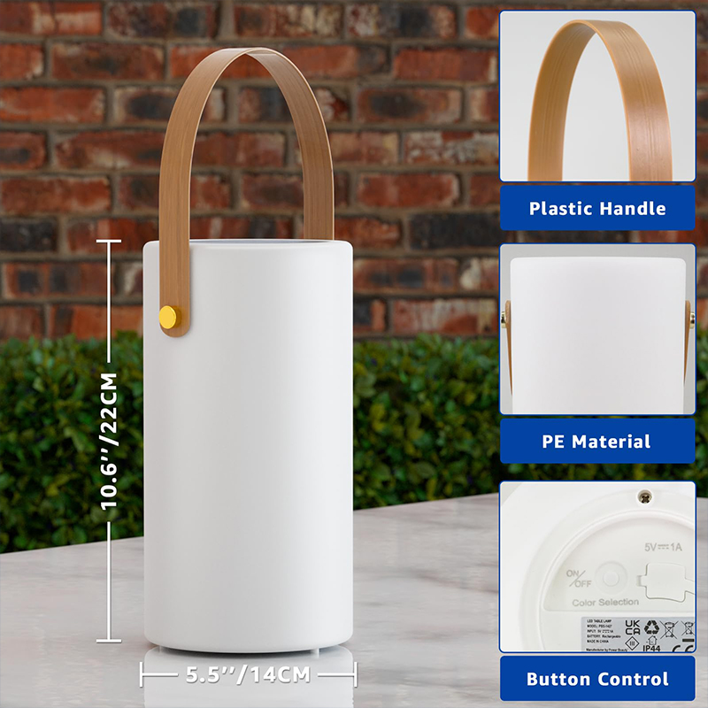 Outdoor Lighting Battery Operated - Lampada da Tavolo Solare Lanterna da