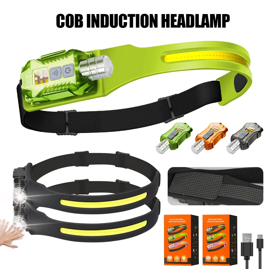 Outdoor Lighting For Camping - Potente lampada frontale a LED Torcia
