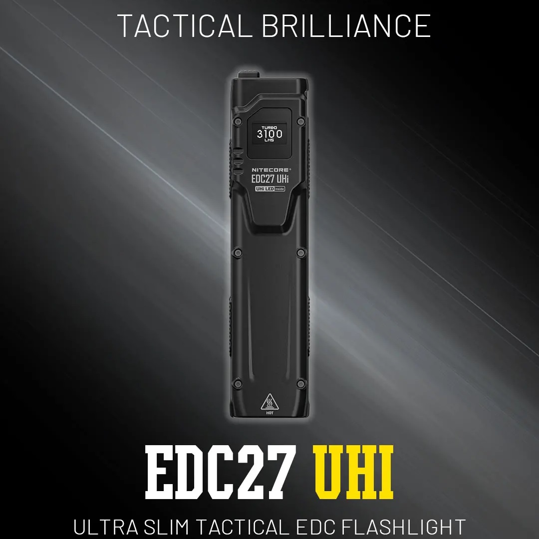 Outdoor Lighting For Camping - Torcia tattica EDC Convoy UHi Torcia