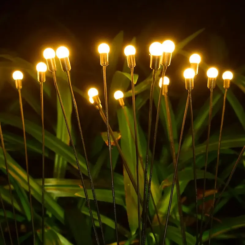Outdoor Lighting Wire - Lampada Solare da Esterno per Sentieri,