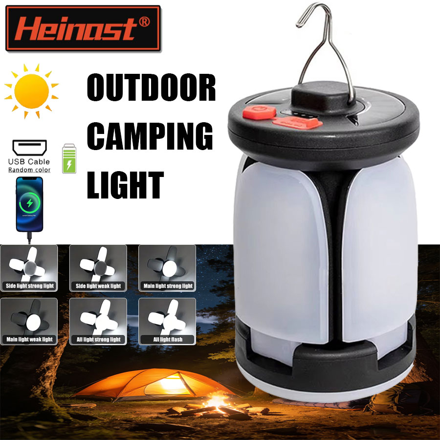 Outdoor Lighting Transformer - Lampada da campeggio ricaricabile con lanterna
