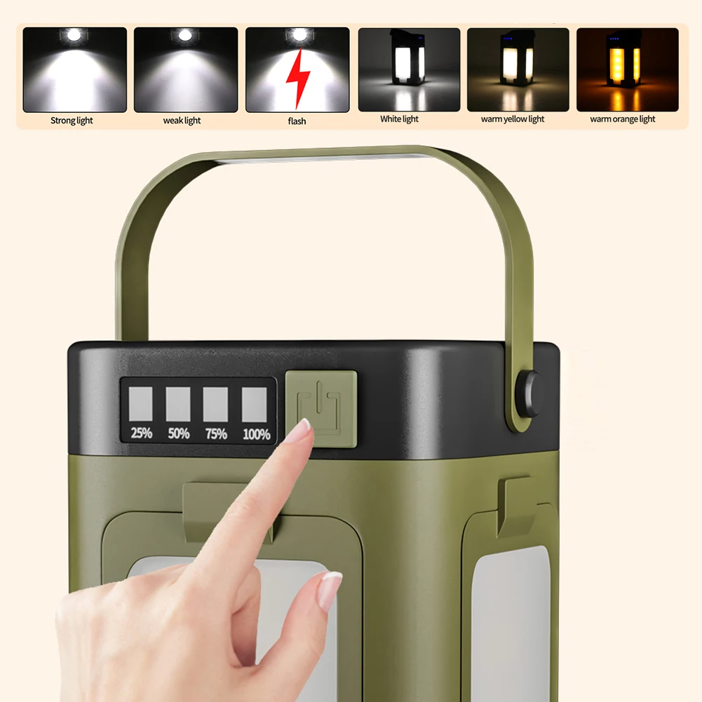 Lampada Solare Portatile da Ca - Outdoor Lighting For Camping recensione e prezzo
