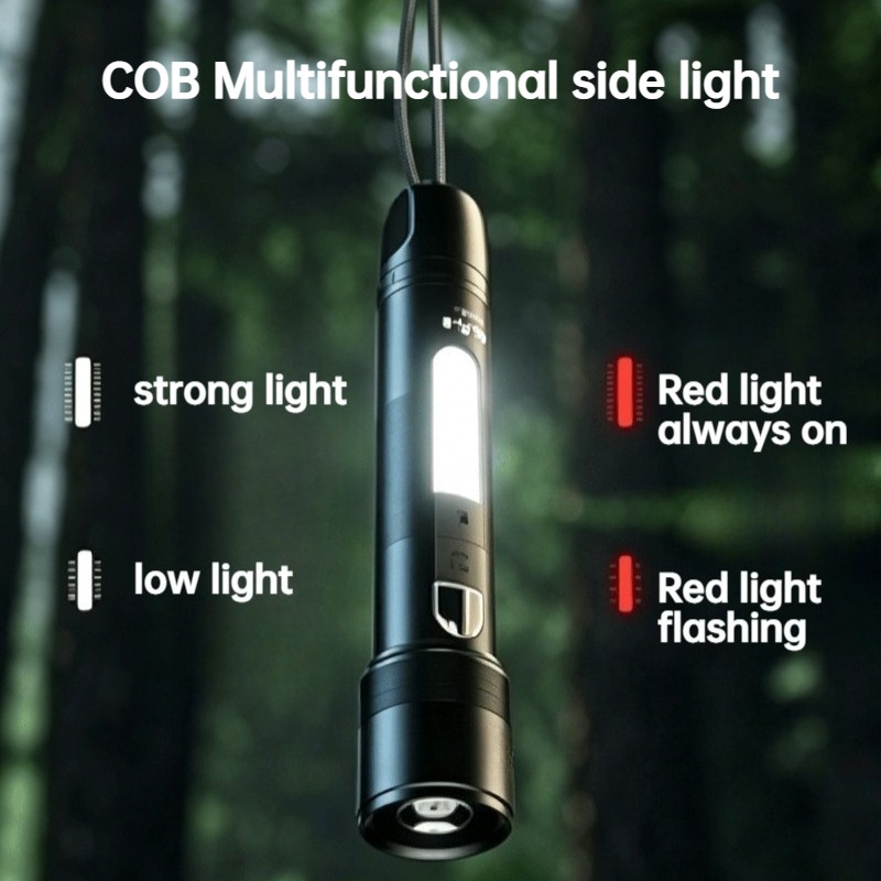 Torcia LED Multifunzione Zooma - Outdoor Lighting For Camping recensione e prezzo