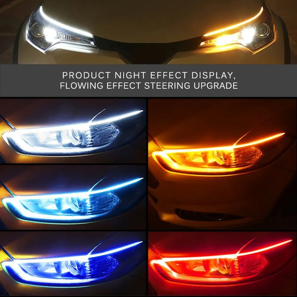 2 pezzi per auto DRL flessibil - Waterproof Led Strip recensione e prezzo