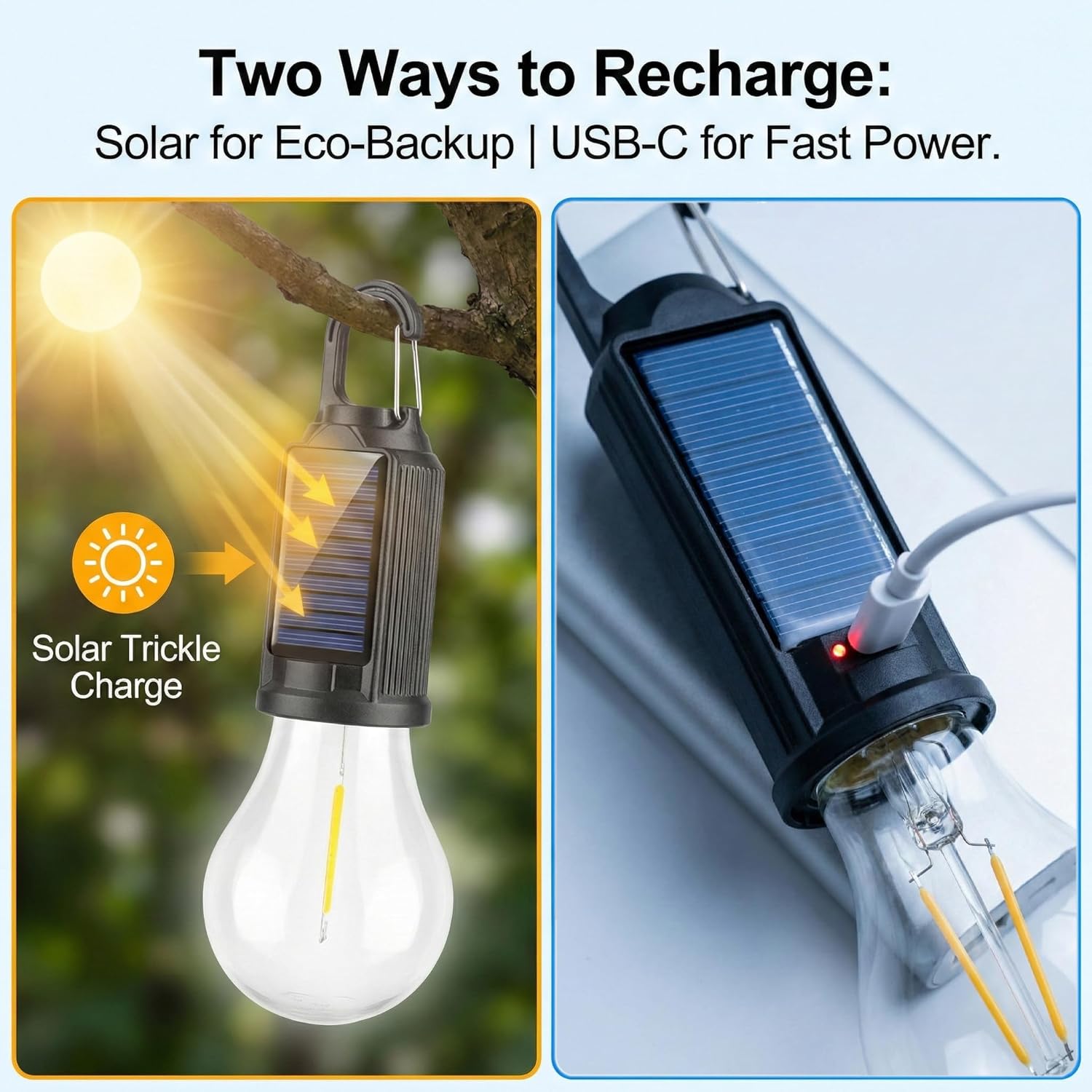 Luci da Campeggio Solari a LED - Outdoor Lighting Wire recensione e prezzo