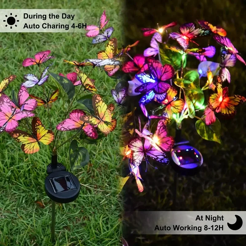 Luci da giardino a farfalla a  - Outdoor Lighting Wire recensione e prezzo