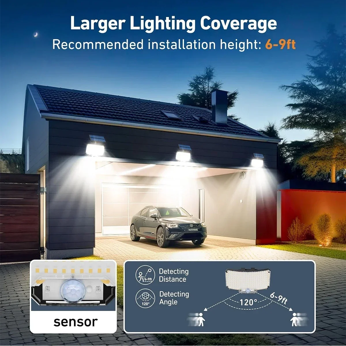 Luci Solari da Esterno 234LED  - Outdoor Lighting For Garden recensione e prezzo