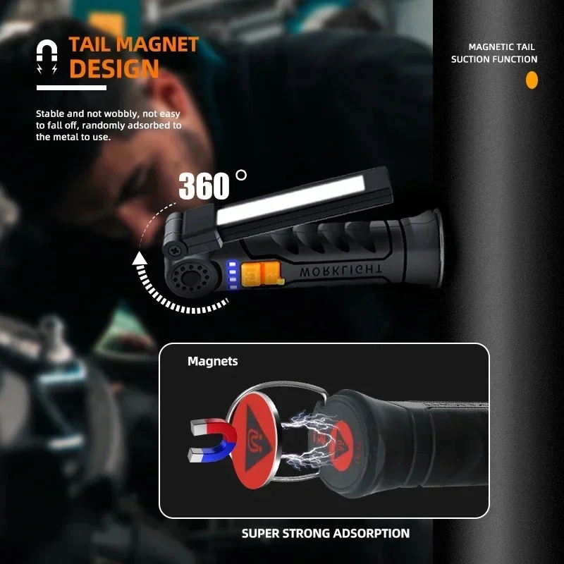 Torcia portatile a LED COB Lam - Outdoor Lighting Battery recensione e prezzo