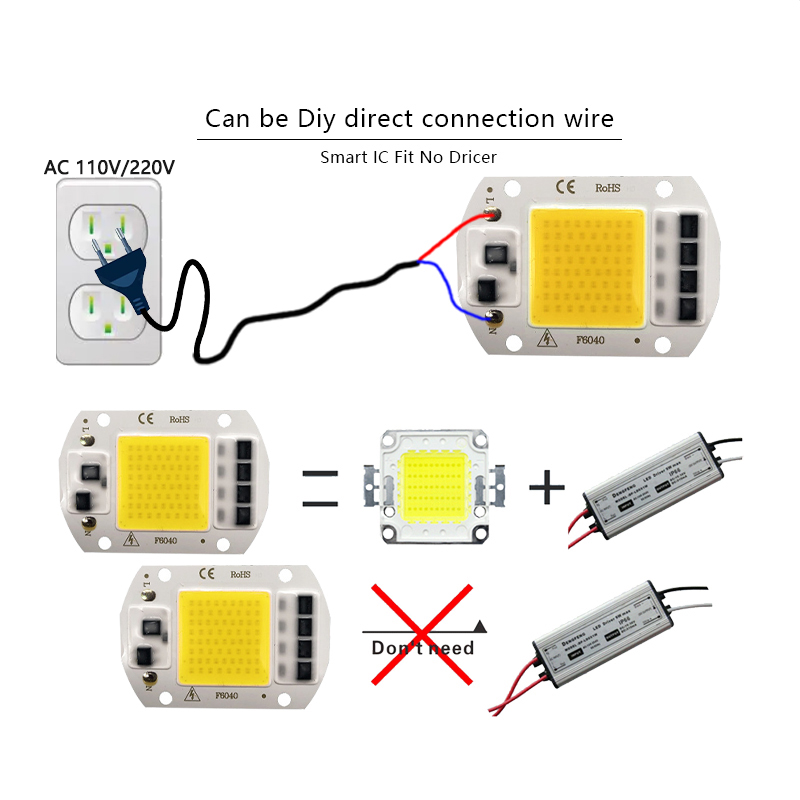 3000K 6000K LED COB Chip Light - Zumtobel Outdoor Lighting recensione e prezzo