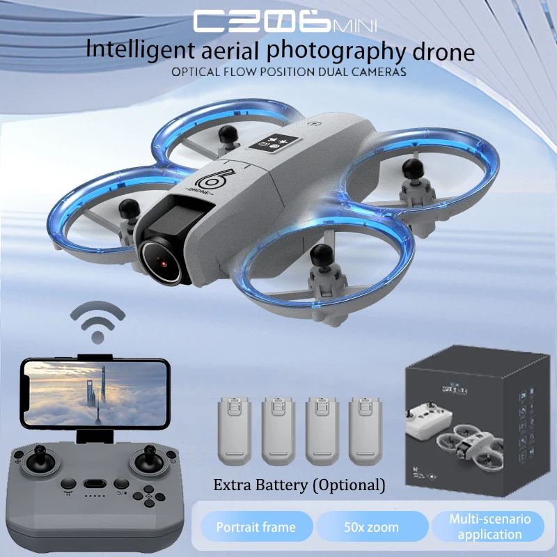 CZ06 Mini RC Quadcopter Drone  - Outdoor Lighting Battery Operated recensione e prezzo