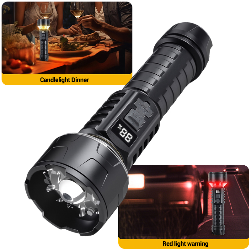Torcia LED COB Lanterna ricari - Outdoor Lighting For Camping recensione e prezzo