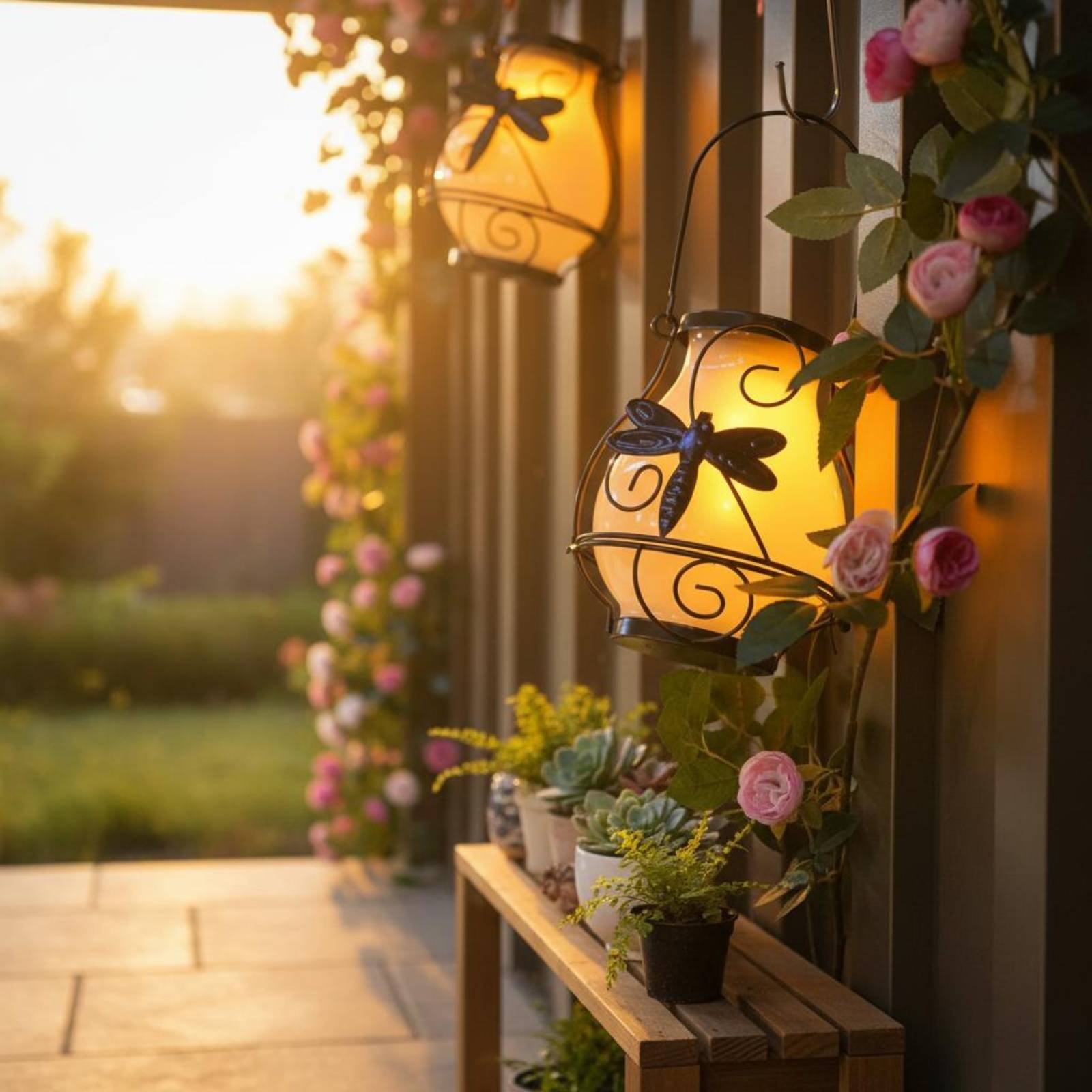Lanterna solare a forma di far - Outdoor Lighting Battery recensione e prezzo