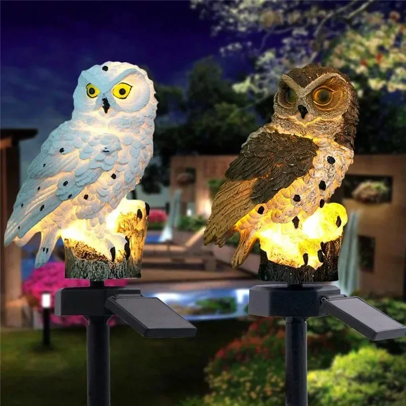 Statua di Gufo Solare con Luce - Outdoor Lighting Wire recensione e prezzo