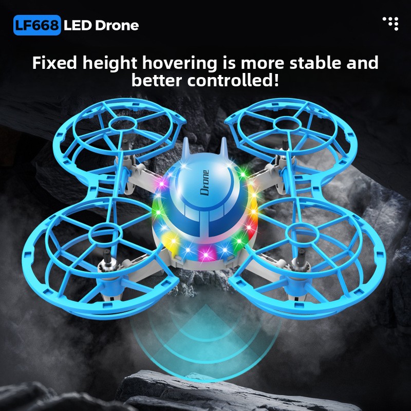 Mini Drone RC con Luci LED, Qu - Outdoor Lighting Battery Operated recensione e prezzo