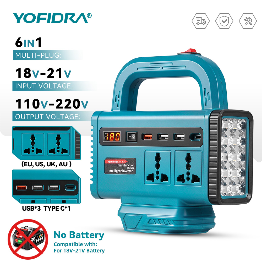 Inverter di potenza portatile  - Outdoor Lighting Battery Operated recensione e prezzo