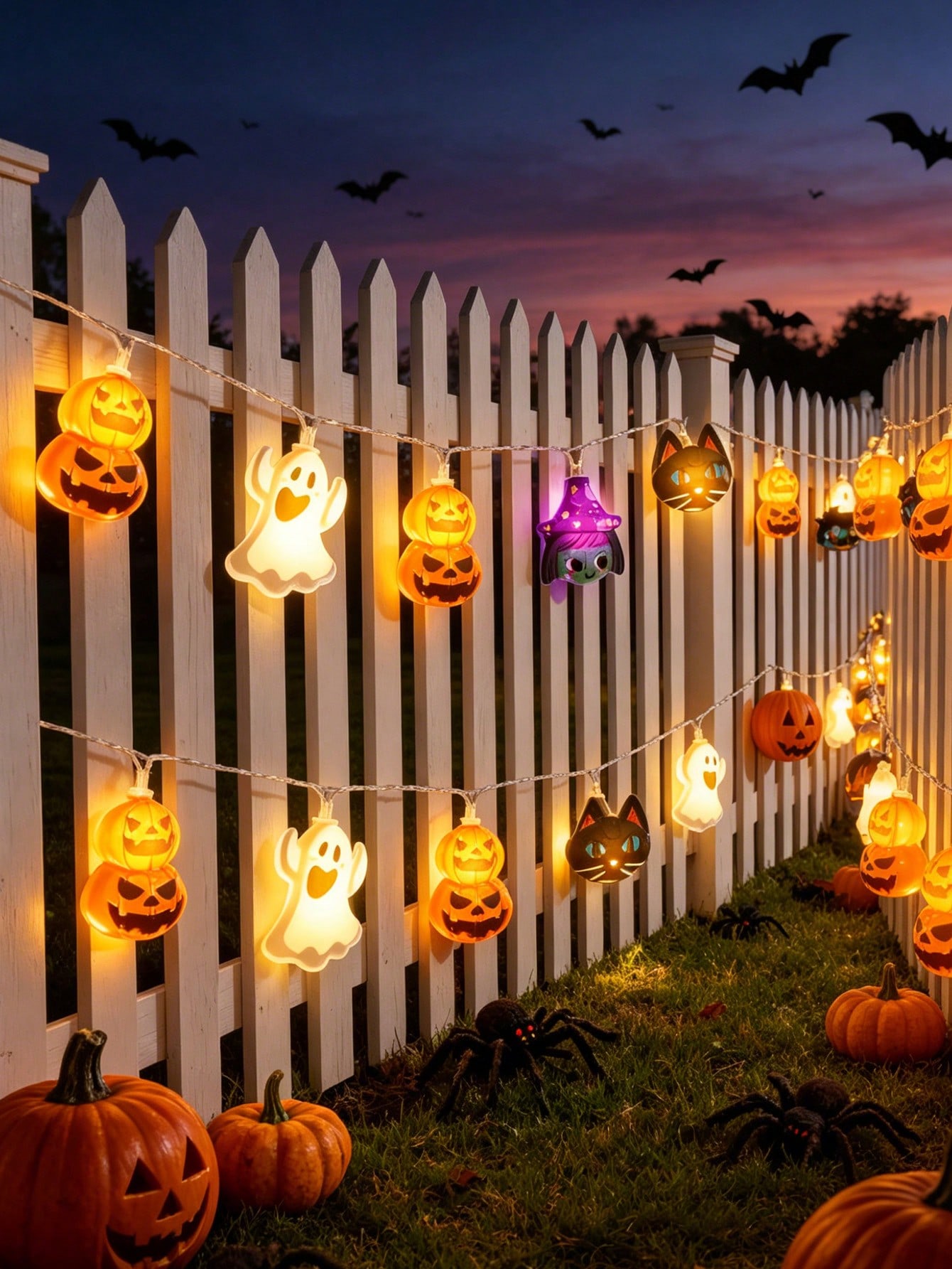 1 pz Luci Decorative di Hallow - Outdoor Lighting Battery Operated recensione e prezzo