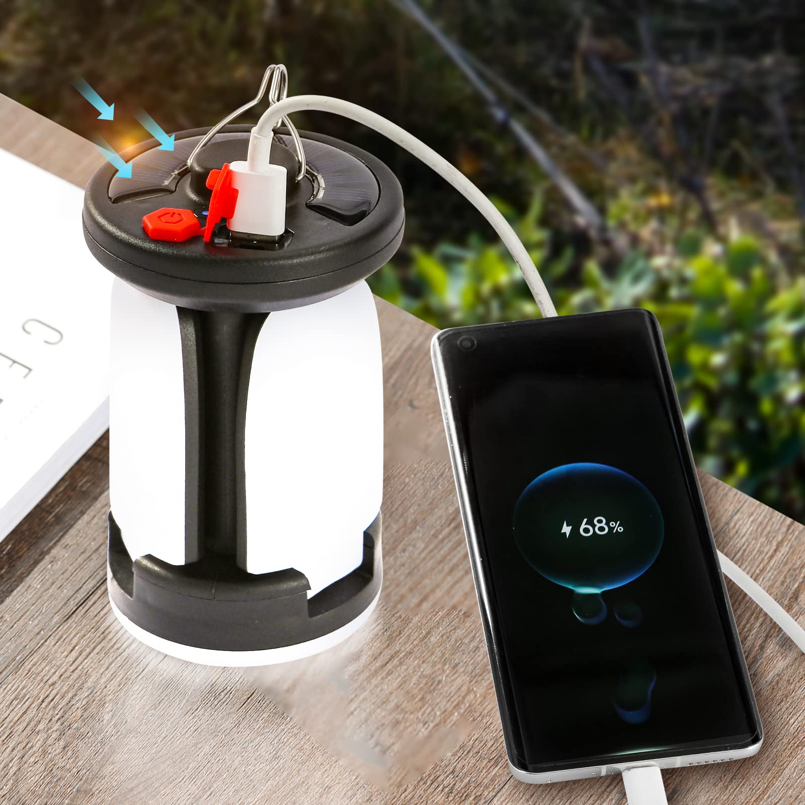 Lampada da campeggio ricaricab - Outdoor Lighting Transformer recensione e prezzo