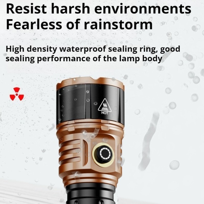 Torcia LED ad Alta Potenza con - Outdoor Lighting For Camping recensione e prezzo