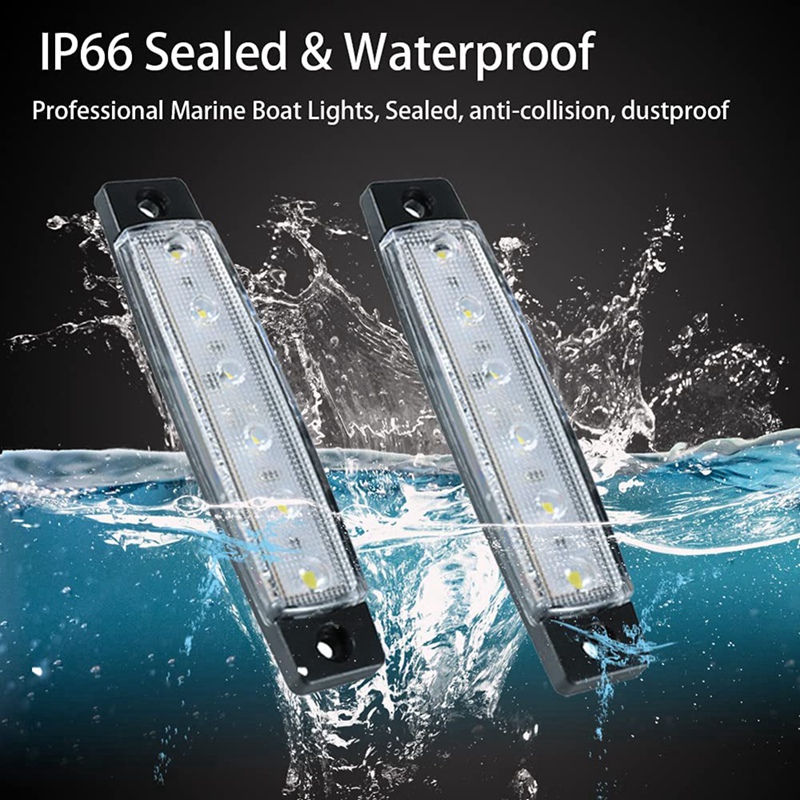 Set di 6 Luci LED per Imbarcaz - Waterproof Led Strip recensione e prezzo