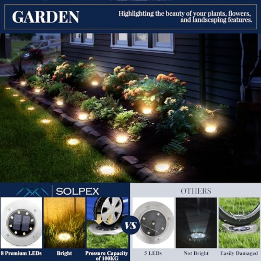 Luci Solari da Giardino, Illum - Outdoor Lighting For Garden recensione e prezzo